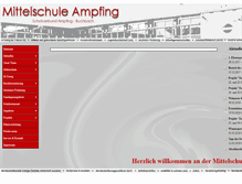 Tablet Screenshot of mittelschule-ampfing.de